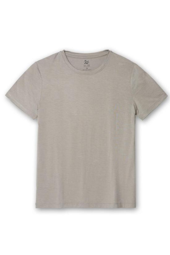 온오프 에센셜 반팔 티셔츠 Onoff Essentials 뱀부 크루넥 티셔츠 - ONOFF ESSENTIALS