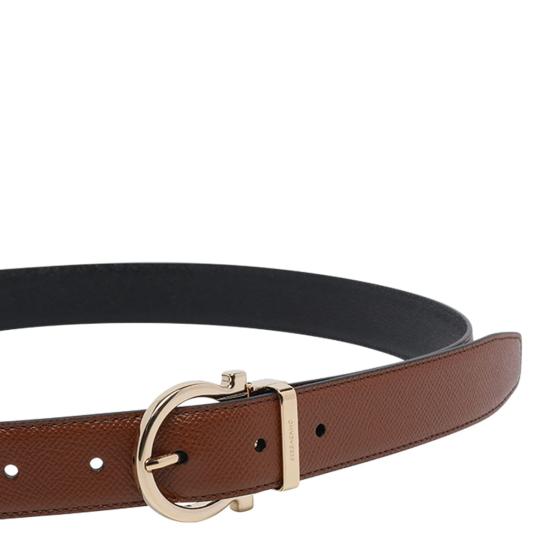  살바토레 페라가모 가죽 벨트 페라가모 양면 조절 가능 간치니 - SALVATORE FERRAGAMO