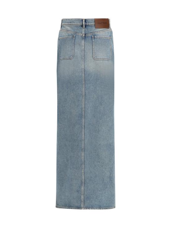 26SS 쿠레쥬 데님 스커트 126DJU346DE0058 7055 - COURREGES