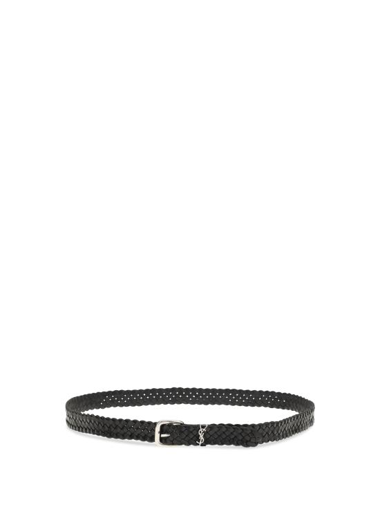 26SS 생로랑 가죽 벨트 859141AAF3L 1000 BLACK - SAINT LAURENT