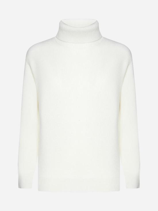  브루넬로 쿠치넬리 터틀넥 화이트