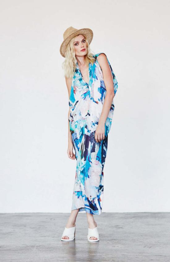  에이치 프레드릭손 롱 원피스 H. Fredriksson 베드포드 롱 스티나 드레스 멀티