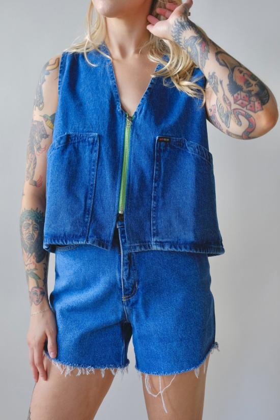  밀스 베스트 식사 작업 조끼