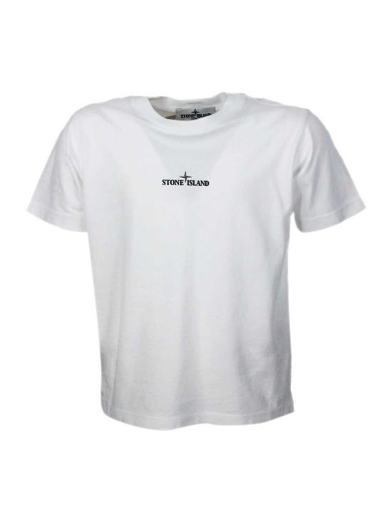  [키즈] 스톤 아일랜드 티셔츠 키즈  티셔츠 화이트