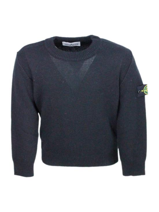  [키즈] 스톤 아일랜드 풀오버 키즈  스웨터 블랙