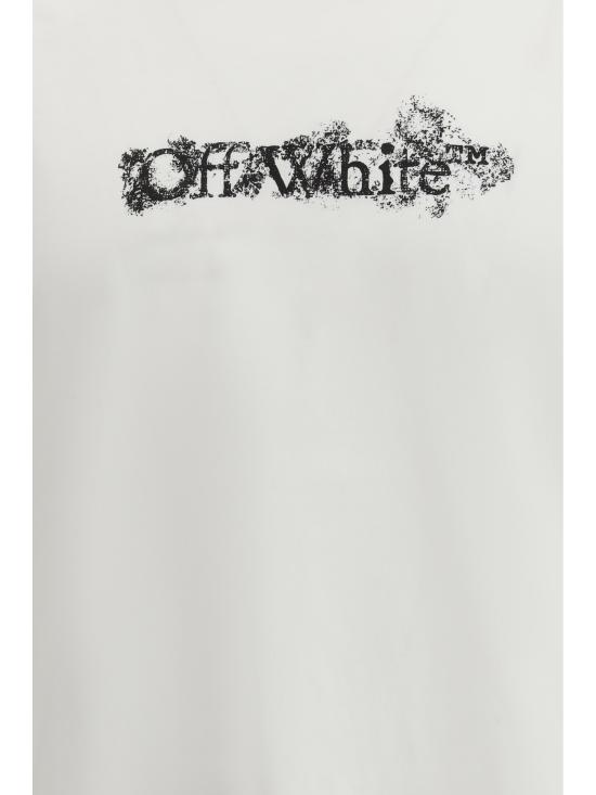 26SS 오프화이트 반팔 티셔츠 44MAA027S26J007100 1000 WHITE - OFF WHITE