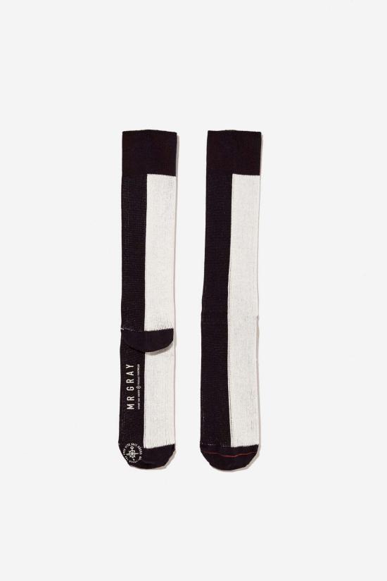  Mr. Gray 양말 미스터 그레이 스플릿 컬러 블록 블랙 - OTHER BRANDS