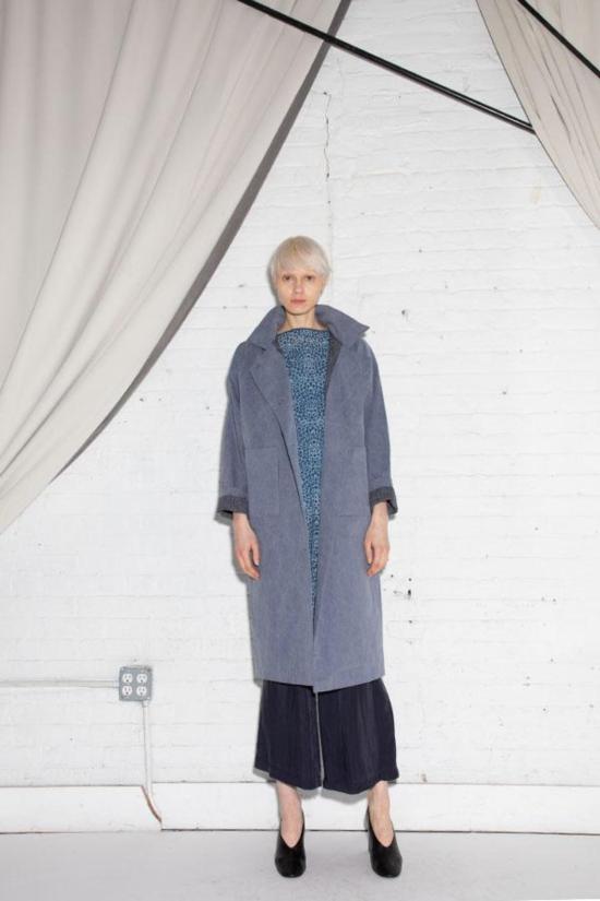  H. Fredriksson 데님 자켓 데님 케이트 코트 - OTHER BRANDS