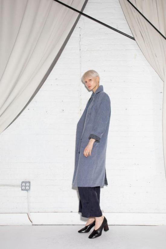  H. Fredriksson 데님 자켓 데님 케이트 코트 - OTHER BRANDS