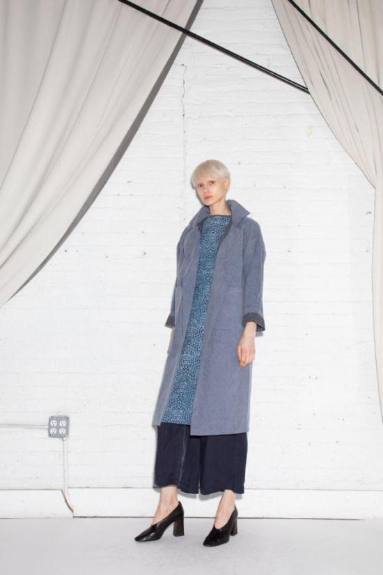  H. Fredriksson 데님 자켓 데님 케이트 코트 - OTHER BRANDS