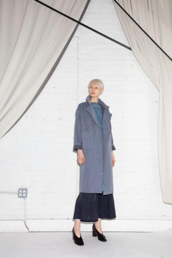  H. Fredriksson 데님 자켓 데님 케이트 코트 - OTHER BRANDS