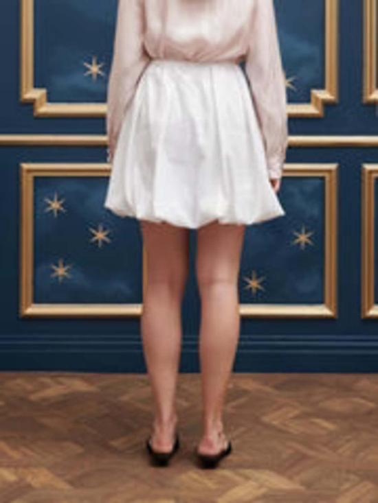  시스터 제인 숏 스커트 글래스 스팽글 버블 스커트 아이보리 - SISTER JANE