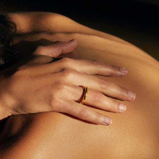  MING YU WANG 반지 밍위왕 카시니  18K 금도금 - OTHER BRANDS