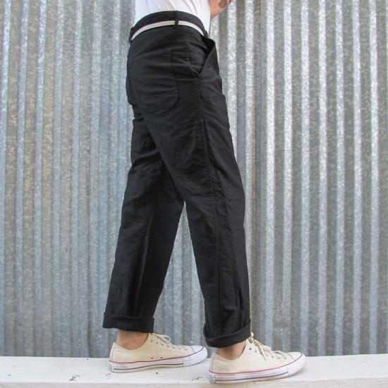  Limited Edition 스트레이트 팬츠 한정판 카펜터 팬츠 블랙 - OTHER BRANDS