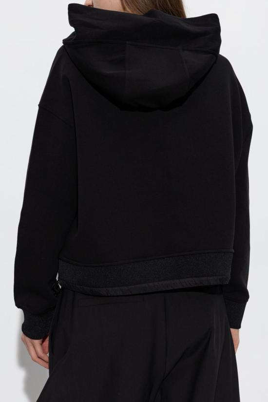  엠포리오 아르마니 스웨터 후드티 블랙 - EMPORIO ARMANI