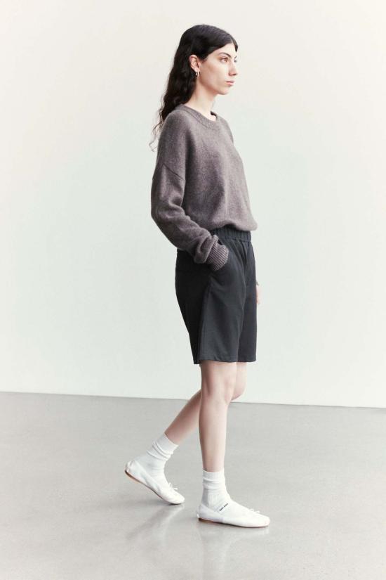  Aléo Studio 숏팬츠 알레오 스튜디오 베일라 쇼츠 그레이 - OTHER BRANDS