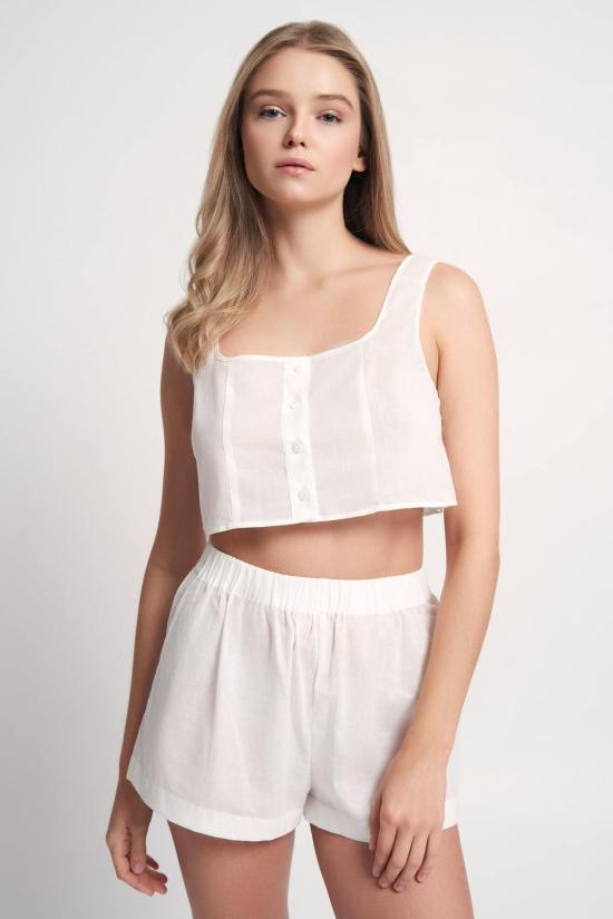  A La Toi 라운지 웨어 아 라 토이 엘사 탑 - OTHER BRANDS