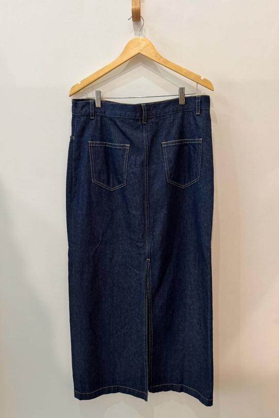  Whimsy + Row 데님 스커트 Alanis 스커트 다크 데님 - OTHER BRANDS