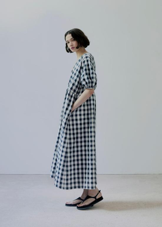  Diarte 롱 원피스 디아르테 블레이크 깅엄 드레스 - DIARTE