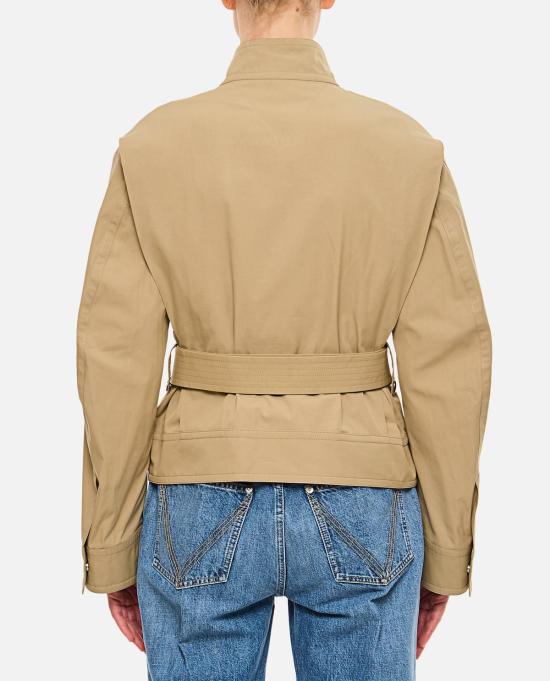  보테가베네타 수트 자켓 보테가 베네타 컴팩트 코튼 네일 블레이저 베이지 - BOTTEGA VENETA