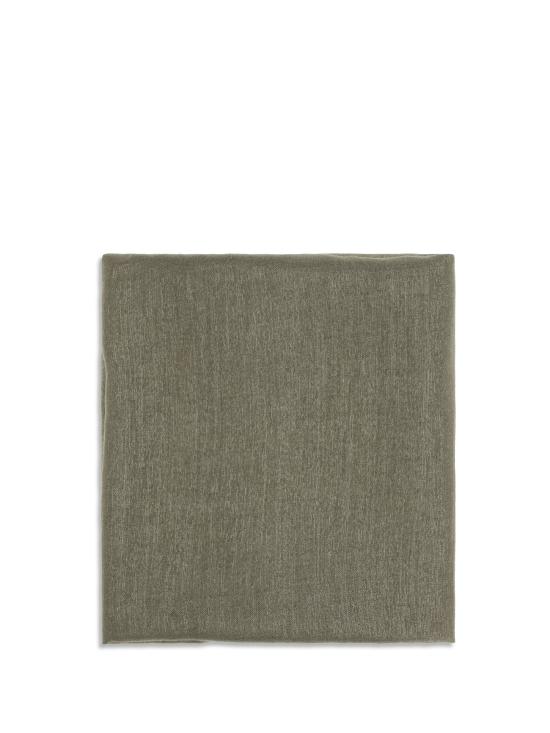 26SS 브루넬로 쿠치넬리 머플러/스카프 MSCDAR097 C3066 GREEN