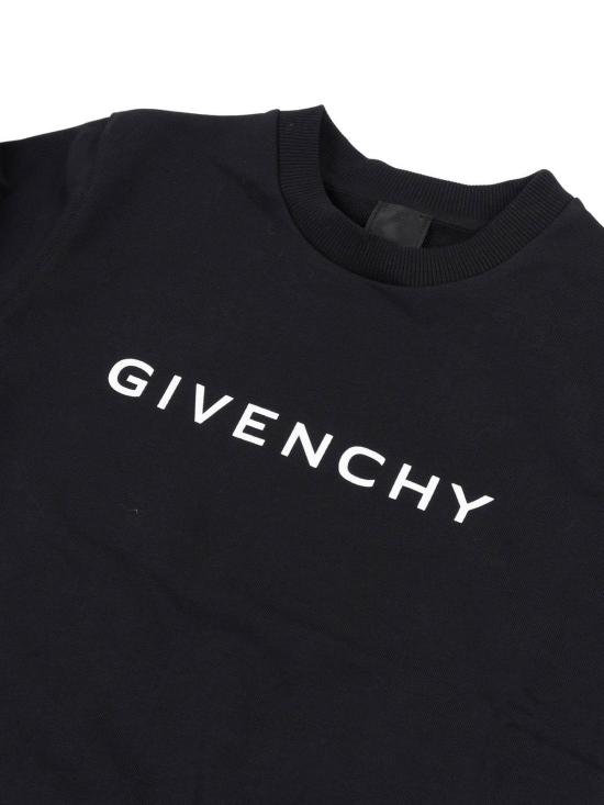  [키즈] 지방시 풀오버 키즈  스웨트셔츠 블랙 - GIVENCHY