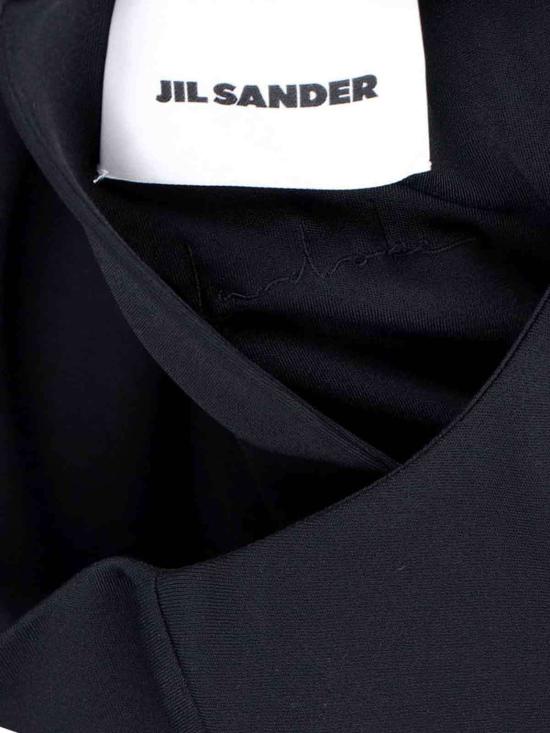  질샌더 롱 원피스 질 샌더 블랙 롱 슬리브 맥시 드레스 - JIL SANDER