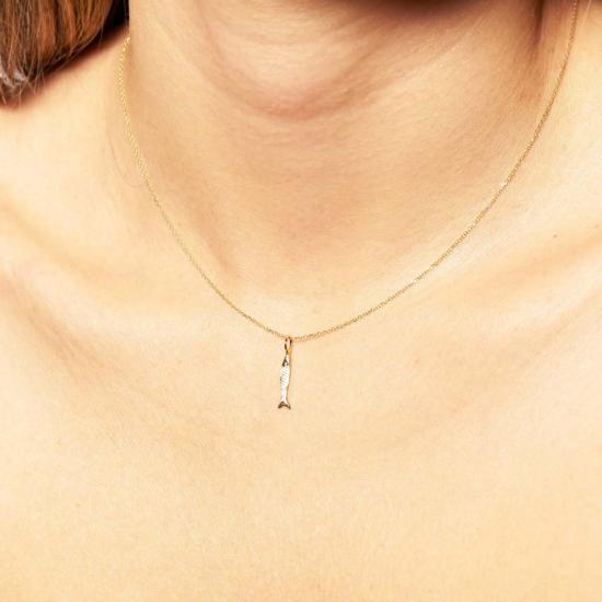  오데뜨 뉴욕 목걸이/팬던트 오데트 뉴욕 피신 참 14K 골드