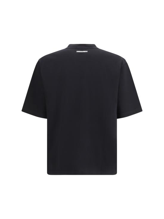 26SS 디스퀘어드2 반팔 티셔츠 S78GD0118D20033 900 BLACK - DSQUARED2