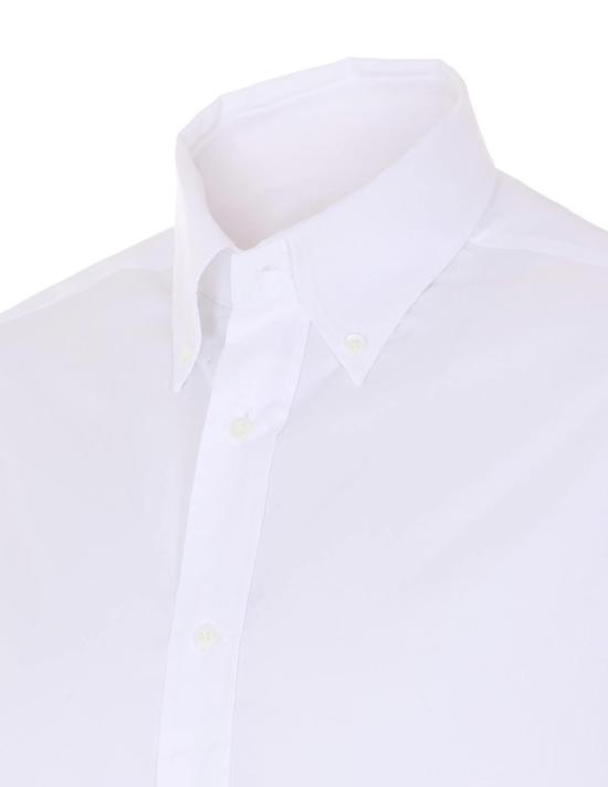  브루넬로 쿠치넬리 긴팔 셔츠 Brunello Cucinelli 셔츠 화이트 - BRUNELLO CUCINELLI