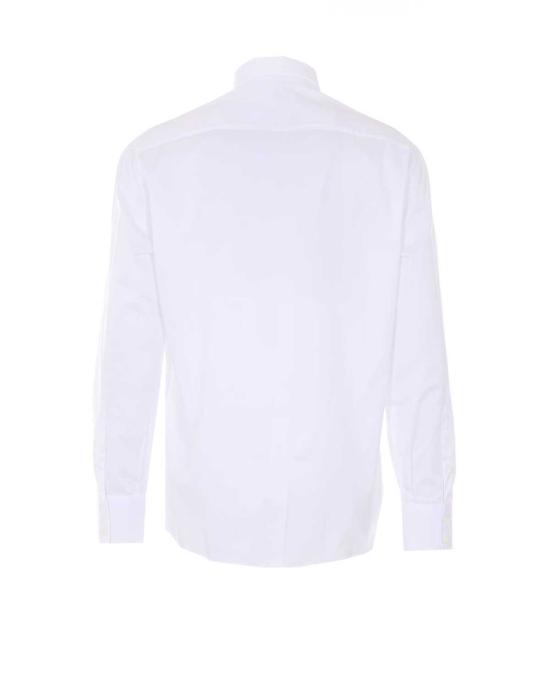  브루넬로 쿠치넬리 긴팔 셔츠 Brunello Cucinelli 셔츠 화이트 - BRUNELLO CUCINELLI