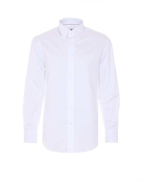 브루넬로 쿠치넬리 긴팔 셔츠 Brunello Cucinelli 셔츠 화이트