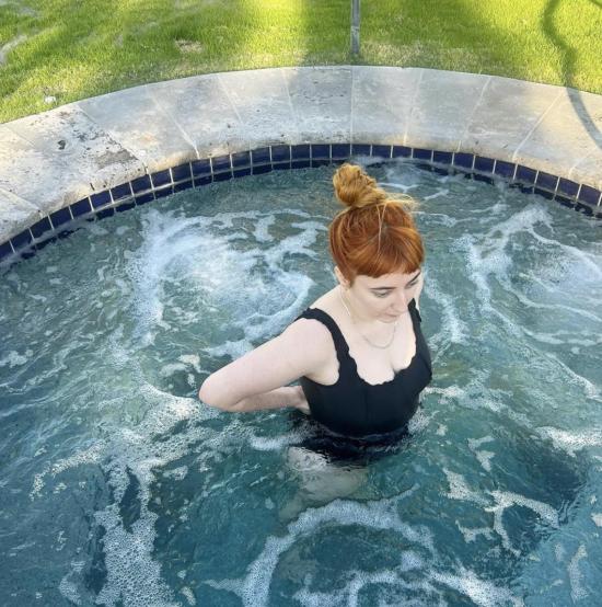  Sherris 원피스 수영복 셰리스 러플 코르셋 원피스 브라운 - OTHER BRANDS