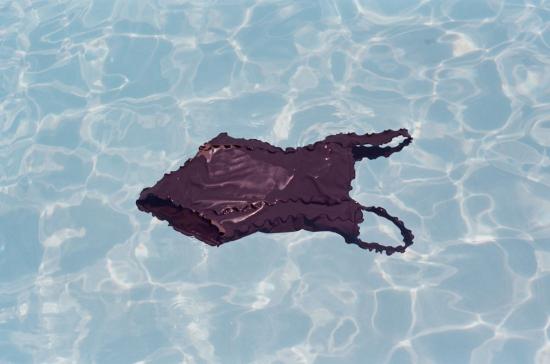  쉐리스 원피스 수영복 셰리스 러플 코르셋 원피스 브라운