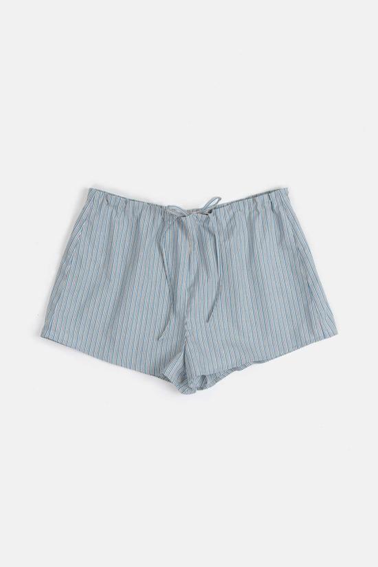  에리카 타노브 라운지 웨어 에리카 타노프 스티비 코튼 탭 팬츠 씨 스트라이프 - ERICA TANOV