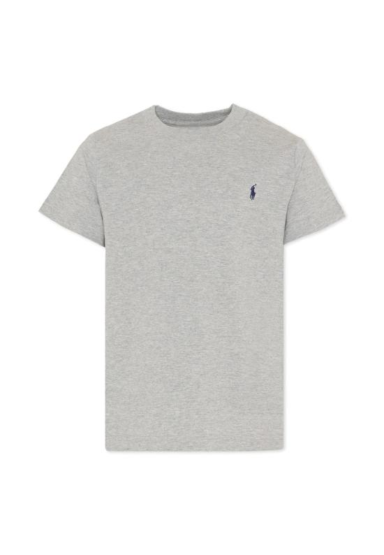  [키즈] 랄프 로렌 트레이닝 상의 아동용 반팔 티셔츠 (회색)
