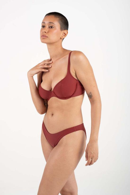  갈라마르 비키니 수영복 빌리 와이어 톱 가넷 - GALAMAAR