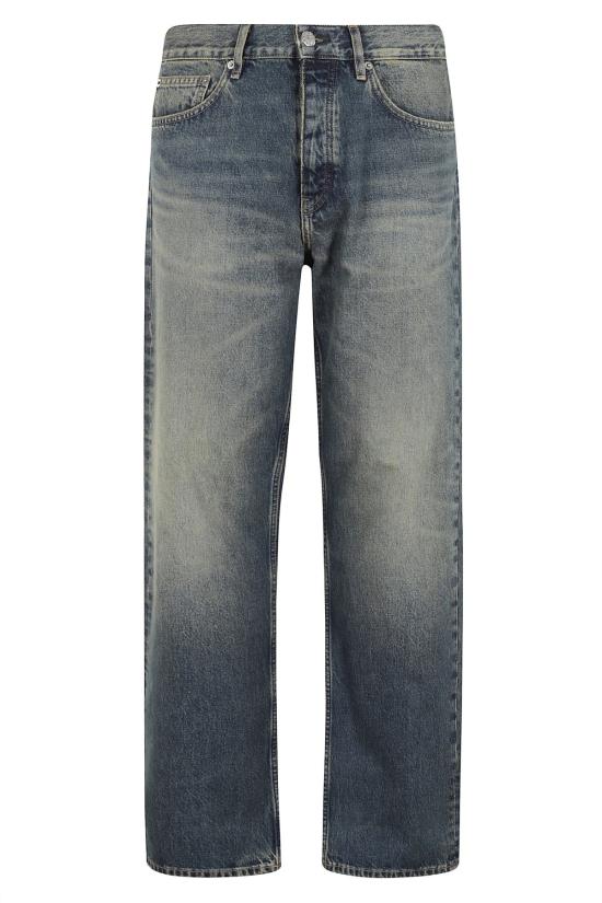  선플라워 데님 팬츠 해바라기 루즈핏 청바지