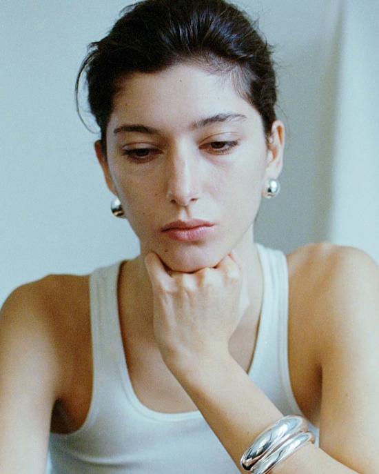  아니카 이네즈 이어링 스몰 반구형 귀걸이 - ANNIKA INEZ