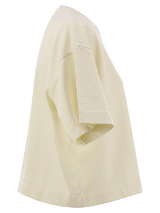  오트리 민소매 티셔츠 크루넥 크롭 티셔츠 - AUTRY