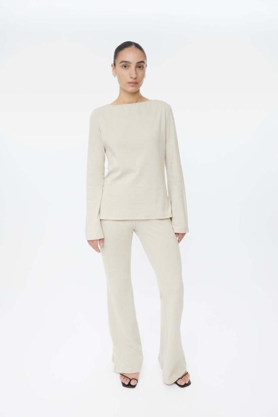  DĀL THE LABEL 스웨터 DĀl The Label 울 블렌드 보트넥 - OTHER BRANDS