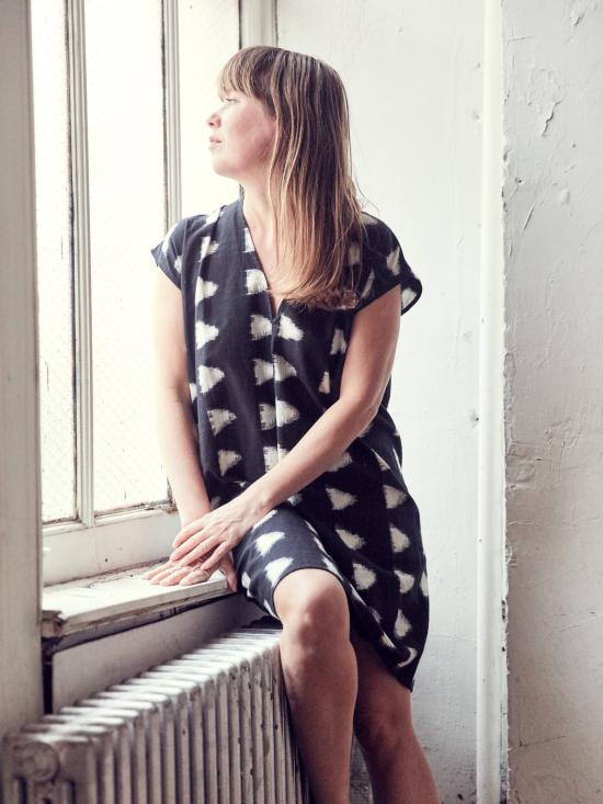  에이치 프레드릭손 숏 원피스 H. 프레드릭손 러브 드레스 블랙/크림 - H FREDRIKSSON