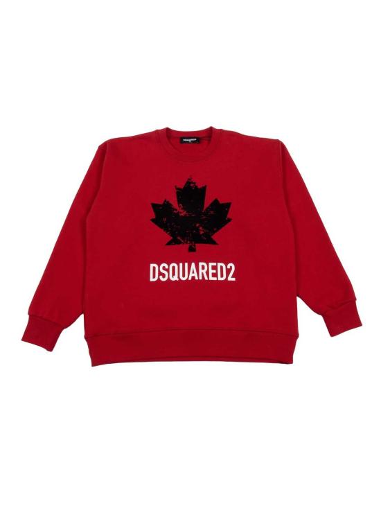  [키즈] 디스퀘어드2 풀오버 키즈  스웨터 레드
