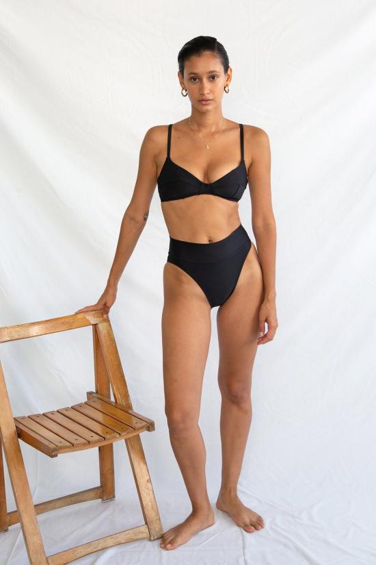  Galamaar 비키니 수영복 갈라마르 하이킥 브리프 느와르 - OTHER BRANDS