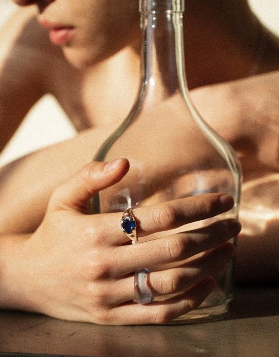  클레드 반지 웨이브 링 - CLED