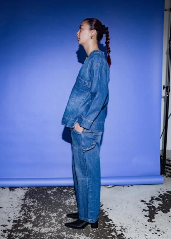  et Tigre 가디건 Et Tigre Miguel 데님 카디건 - OTHER BRANDS