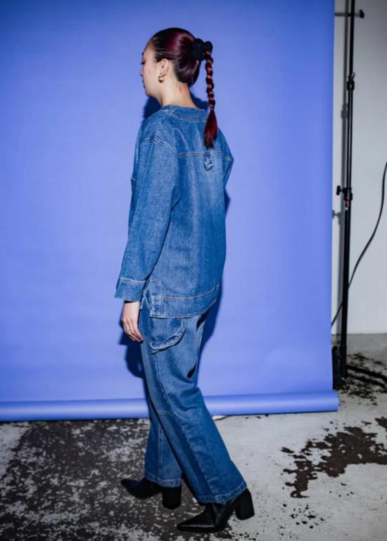  et Tigre 가디건 Et Tigre Miguel 데님 카디건 - OTHER BRANDS