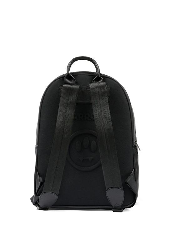  [키즈] 바로우 백팩 어린이용 손수레 모양 백팩 (스마일리 디자인, 검정색) - BARROW