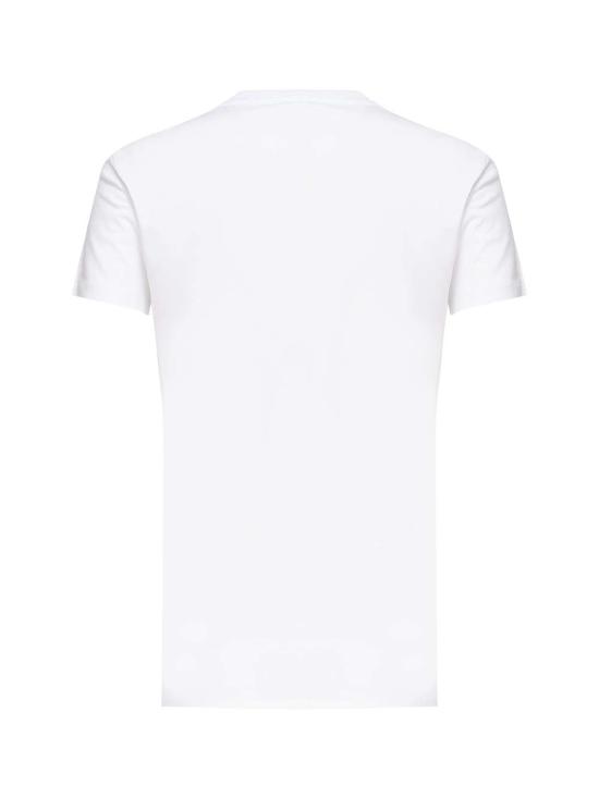  막스마라 반팔 티셔츠 막스 마라 축구 로고 티셔츠 (화이트) - MAX MARA