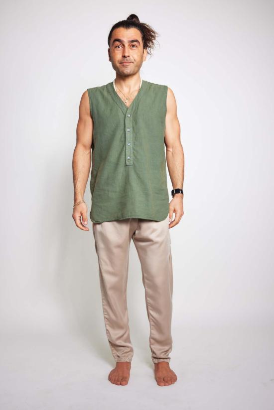  시커 민소매 티셔츠 베이스볼 V 탱크 멀티 - SEEKER